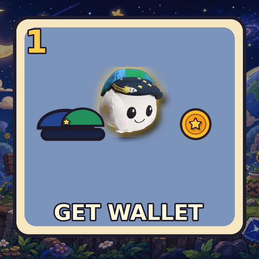 Step 1: get wallet