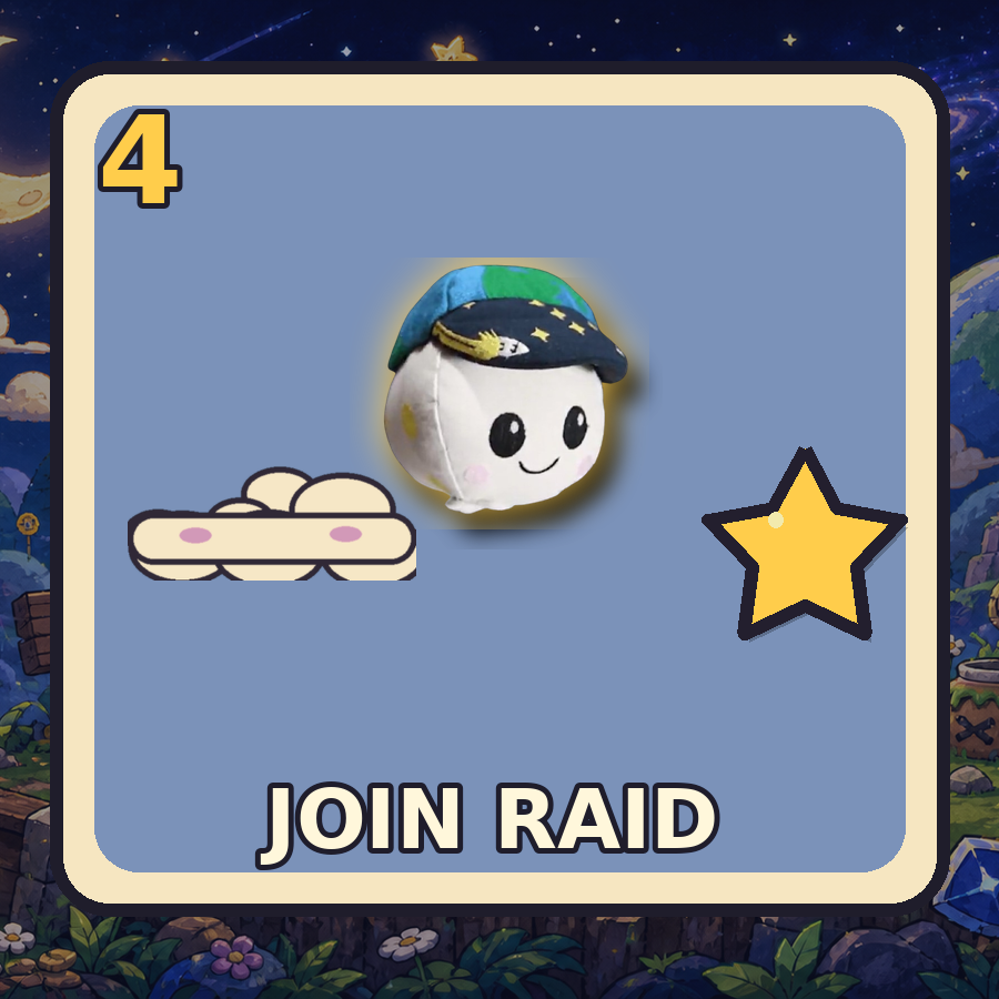 Step 4: join raid