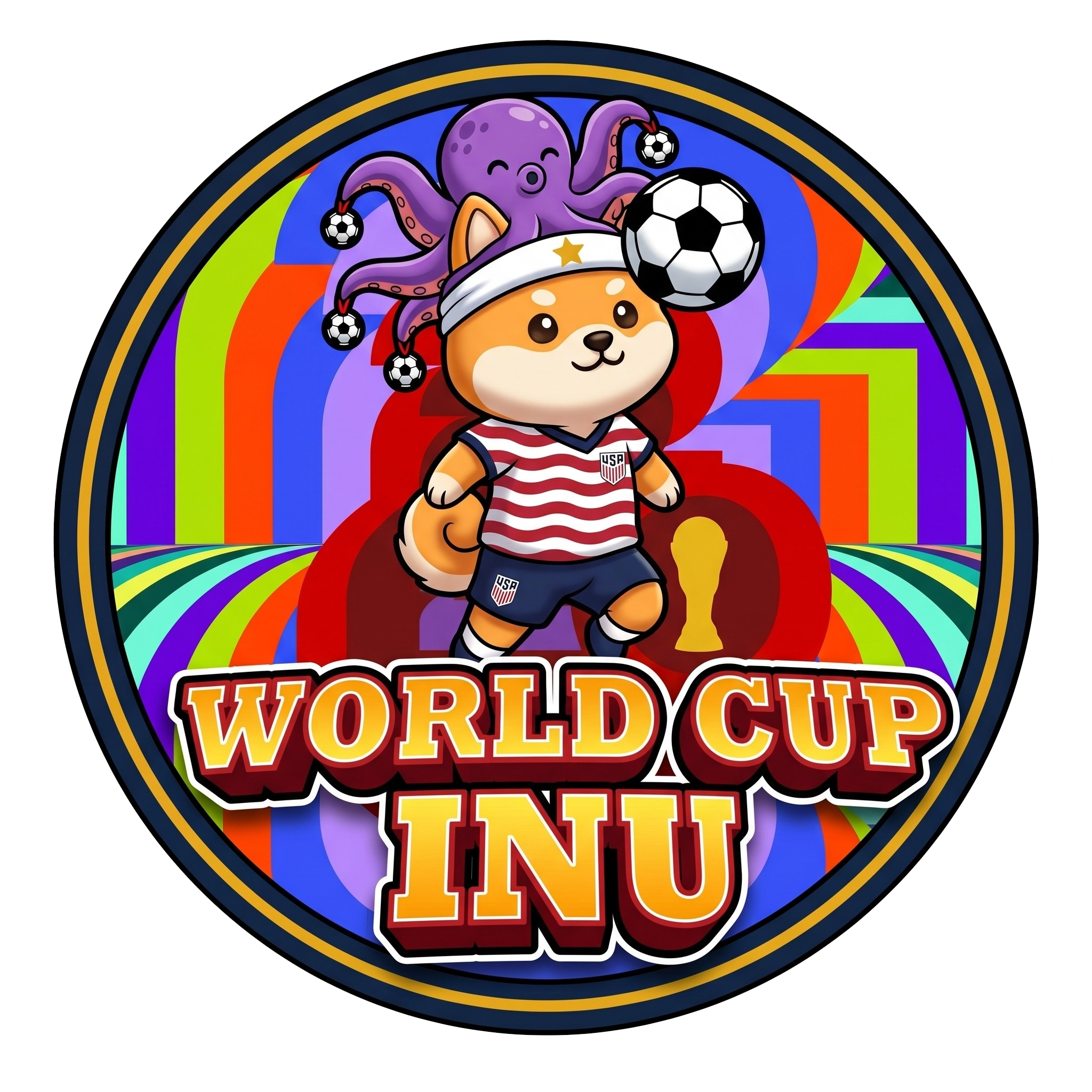 World Cup Inu logo artwork